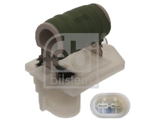 Resistor, interior blower